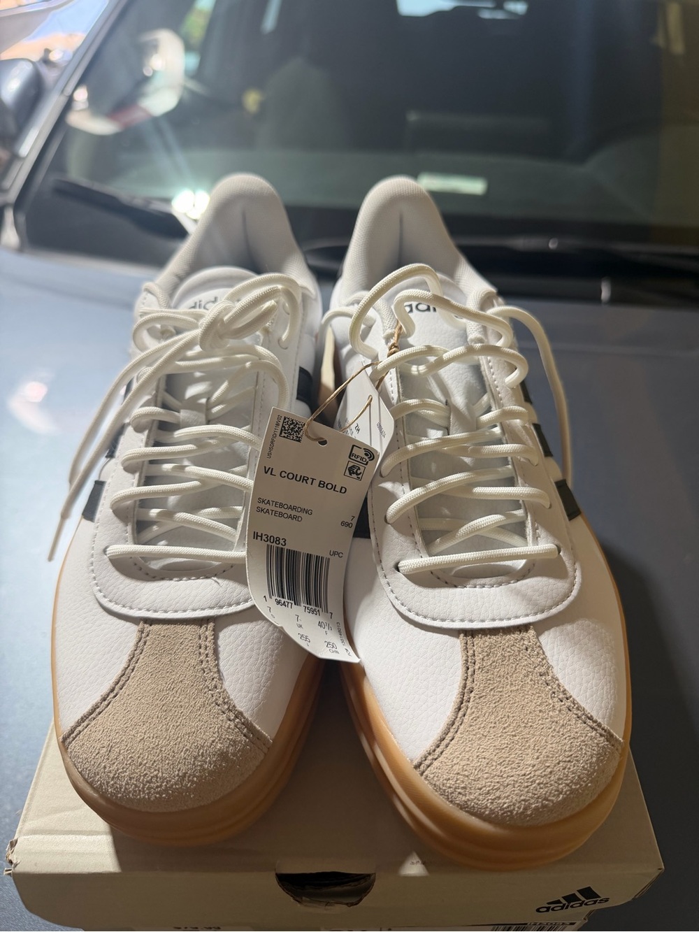 “New” Adidas VL Court Bold Sneakers sizeW8.5